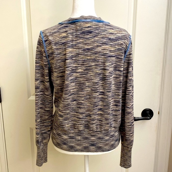 Sundance Slice of sky Cardigan Sweater Women’s M space dye knit southwestern - Picture 3 of 7